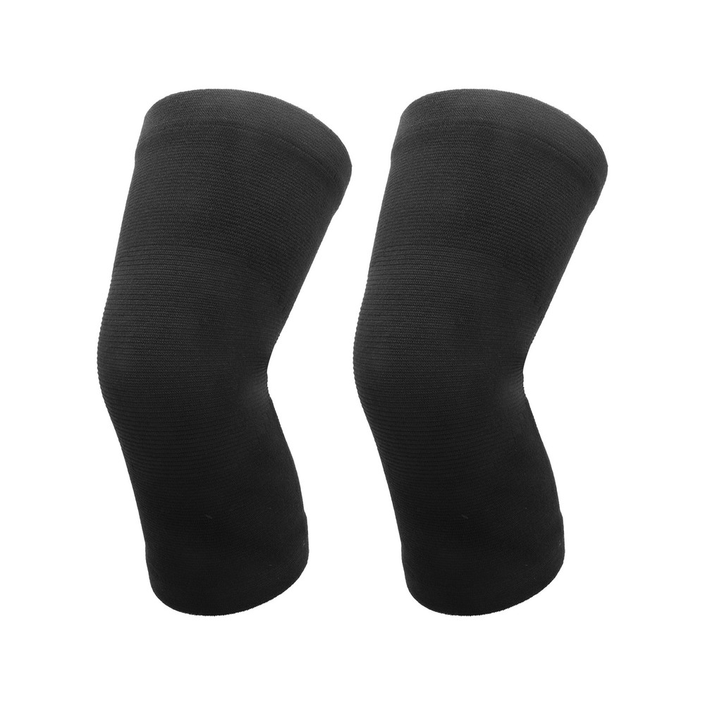 Comfortable Knee Pads Medium Size Black 1 Pair