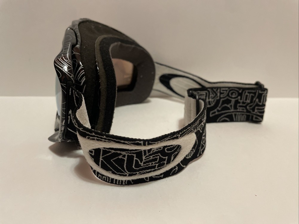 Oakley Splice Goggles, Black Pattern, Mirrored Iridium Lens