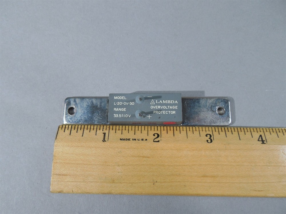 Lot of 2 Lambda L-20-OV-30 Overvoltage Protector