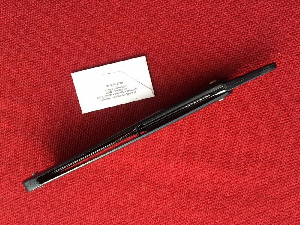 Vintage USSR Straight Razor Replaceable Disposable Blades