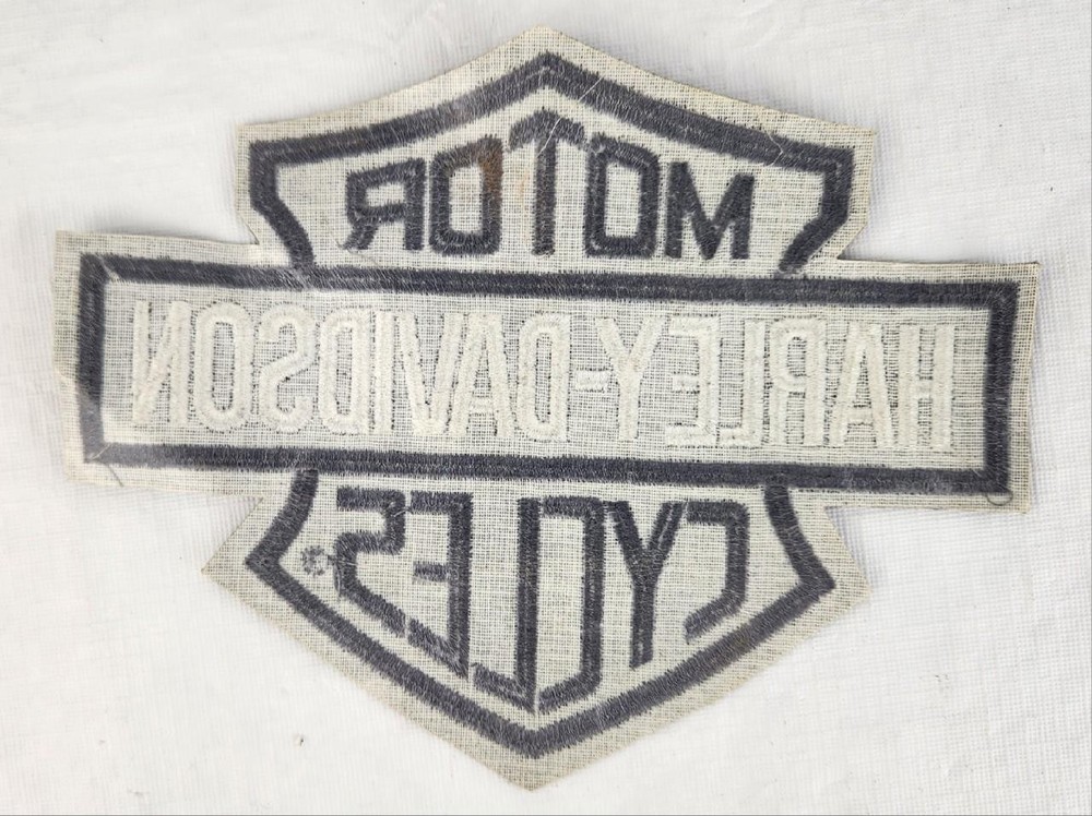 Large 8"x6.25" Harley Davidson Motorcycles Patch