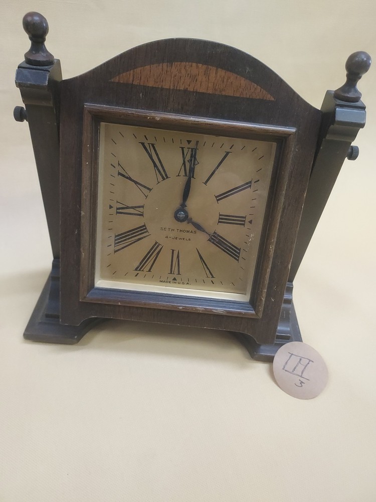 Seth Thomas Boudour 4 Jewel Clock, Each
