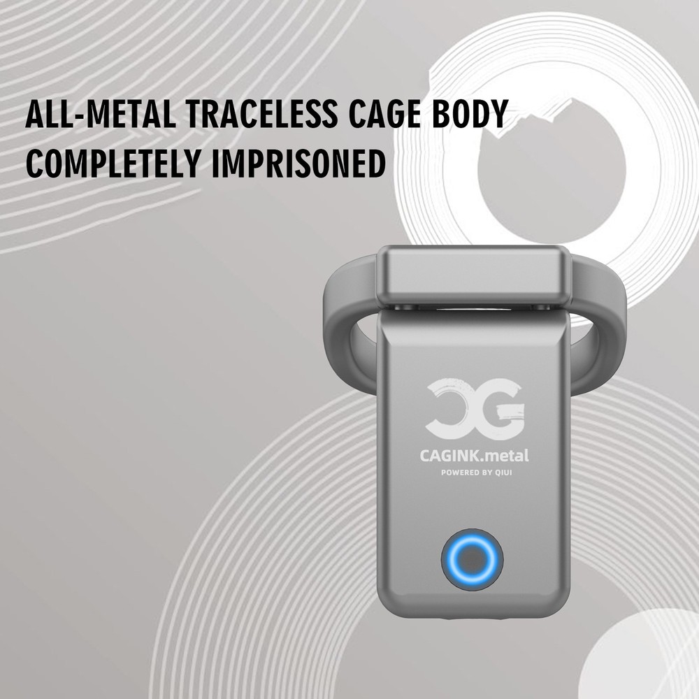2025 Extreme Male Chastity Cage AI Function APP Remote Control Bluetooth Lock