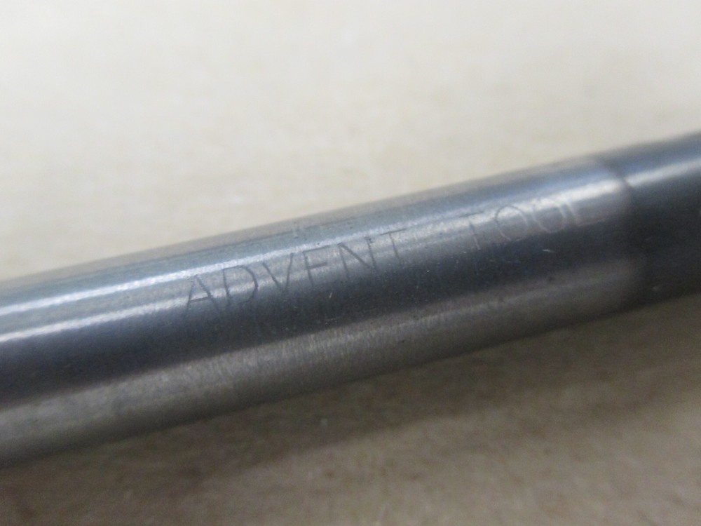 NEW Advent 3/8"-16 Solid Carbide ALTiN Coated Threadmill #121638-1CSV