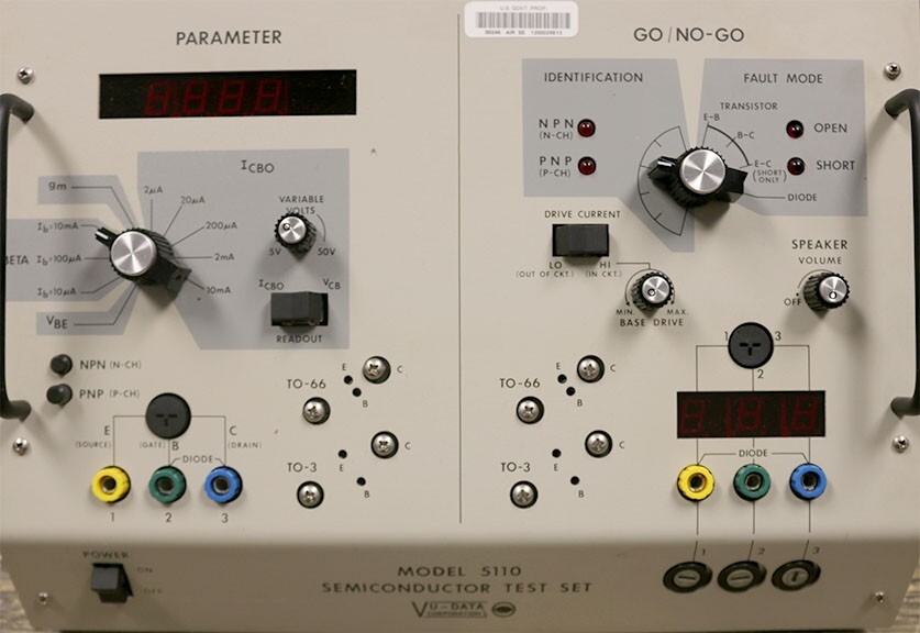 Vu-Data Corporation 5110 Semiconductor Component Tester Test Set