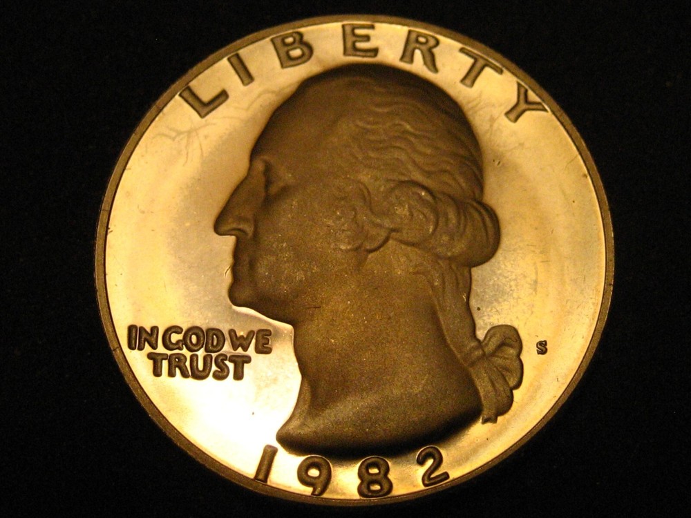 1982-S PROOF Washington Head Quarter
