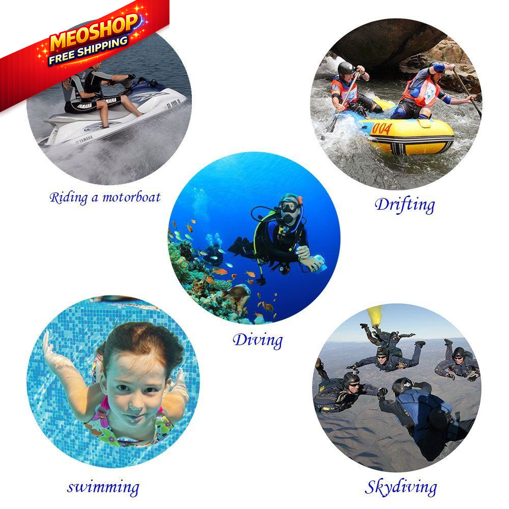 Suptig Replacement Waterproof Case Protective Housing Compatible for Black
