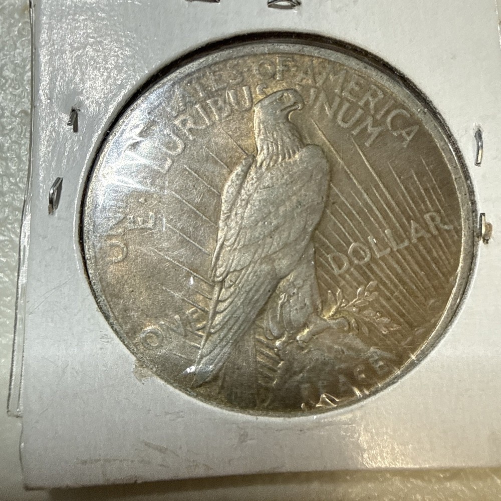 1923 Peace Dollar In AU Condition