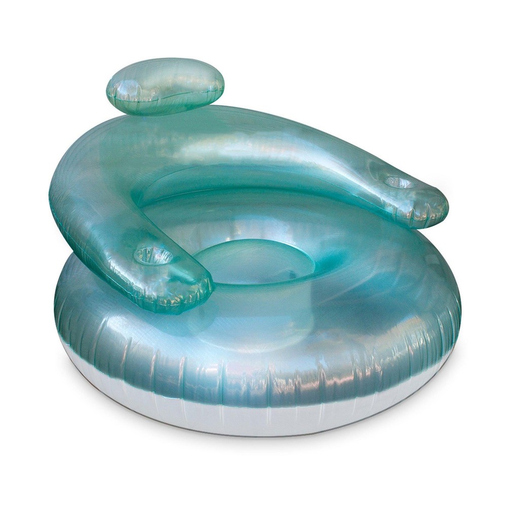 Inflatable Bubble Chair Pool Float - Teal (L90416T)