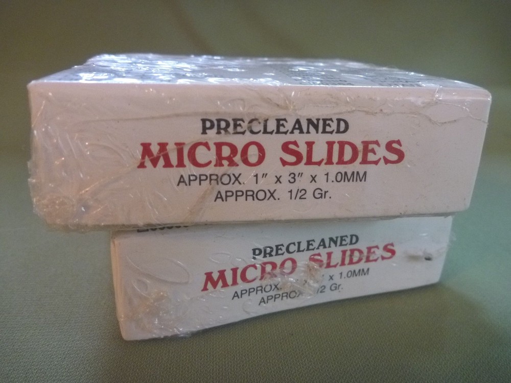 Surgipath Snowcoat Micro Slides, 2 NIB boxes