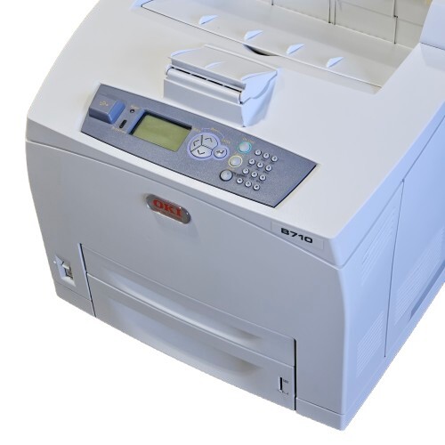 Oki B710N Workgroup Monochrome Laser Printer FULLY SERVICED!! FULLY FUNCTIONAL!!