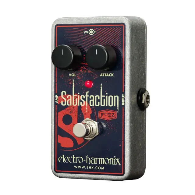 Electro Harmonix Satisfaction Fuzz Guitar Effects Pedal