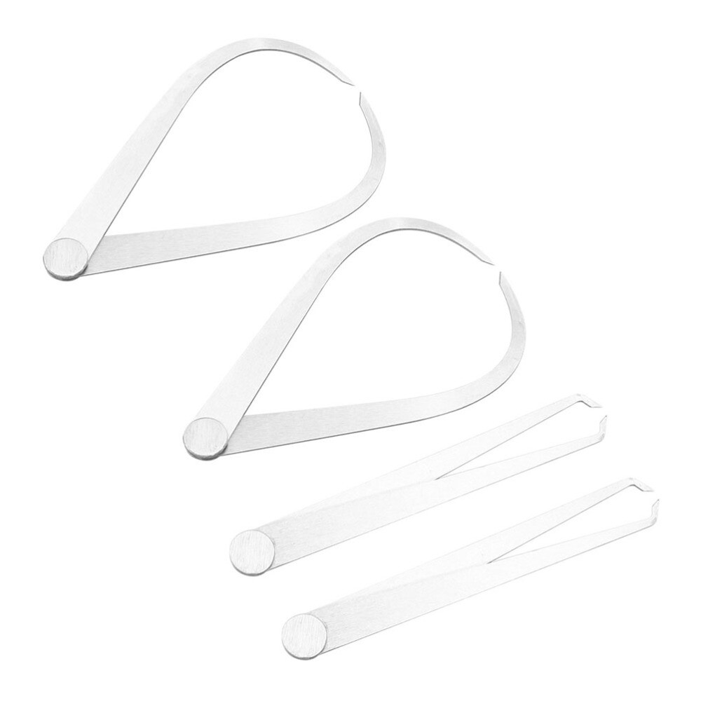 4 Pcs Ceramic Measuring Tool Spring Calipers Clay Tools External
