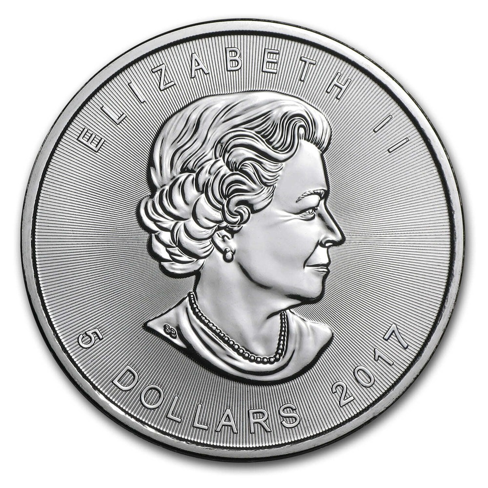 2017 Canada 1 oz Silver Maple Leaf BU