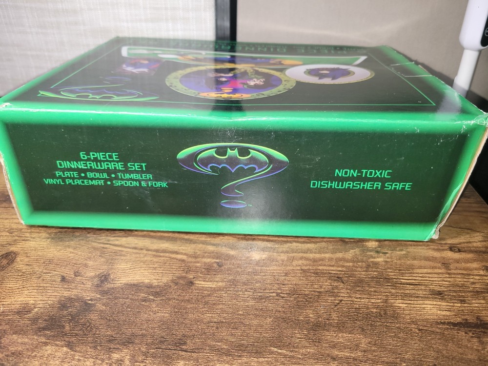 6 Piece Batman Forever Dinnerware Set
