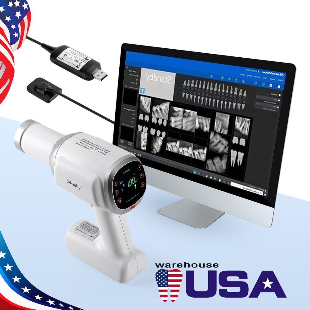 Dental Portable Mobile X Ray Unit Digital Machine High Frequency No Shield