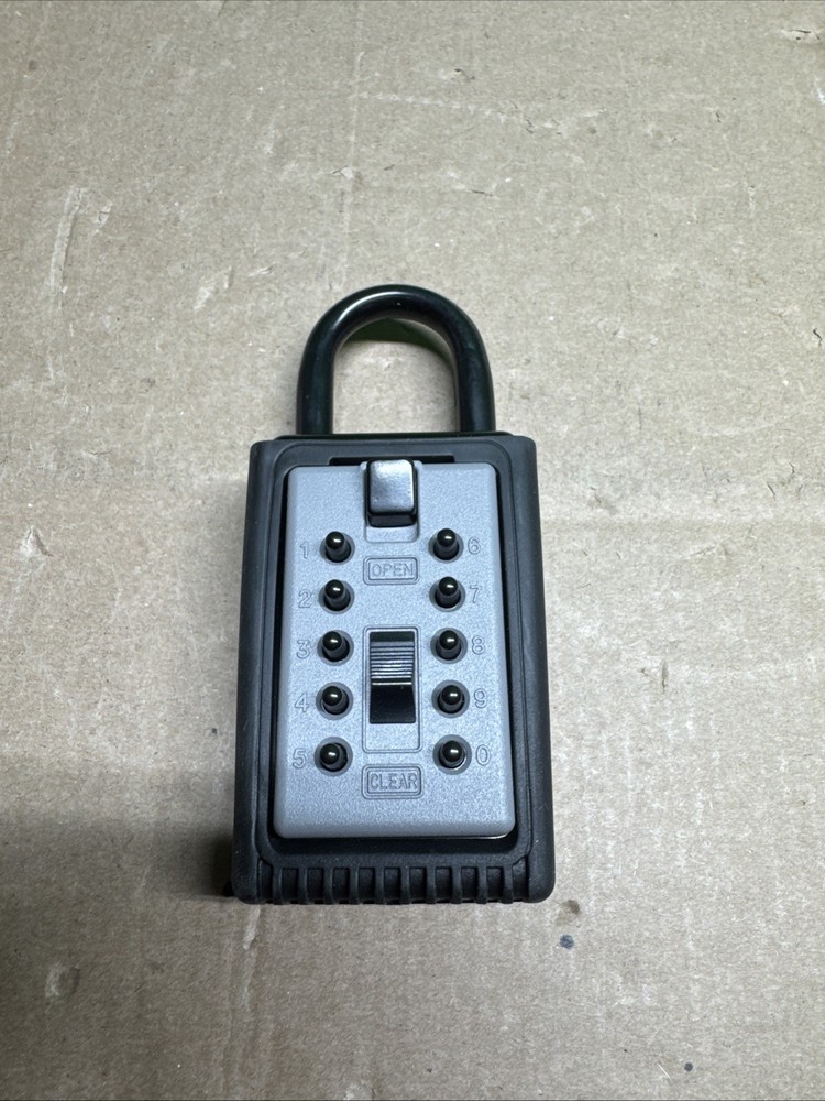 Kidde AccessPoint Security Portable Pushbutton Keysafe, 001166 NOB