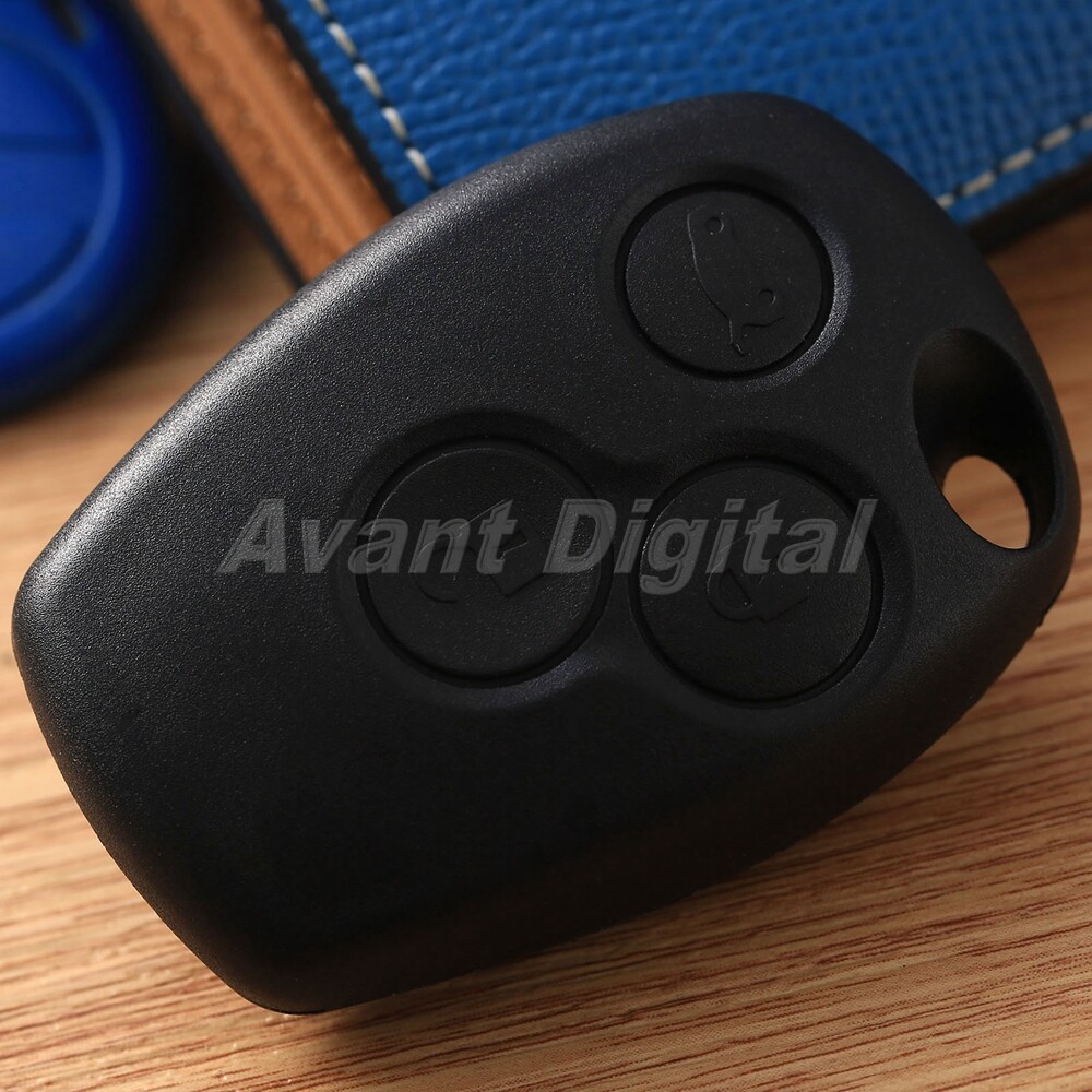 Replacement 3 Buttons Remote Key Shell Case For Renault Modus Clio MK3 Twingo