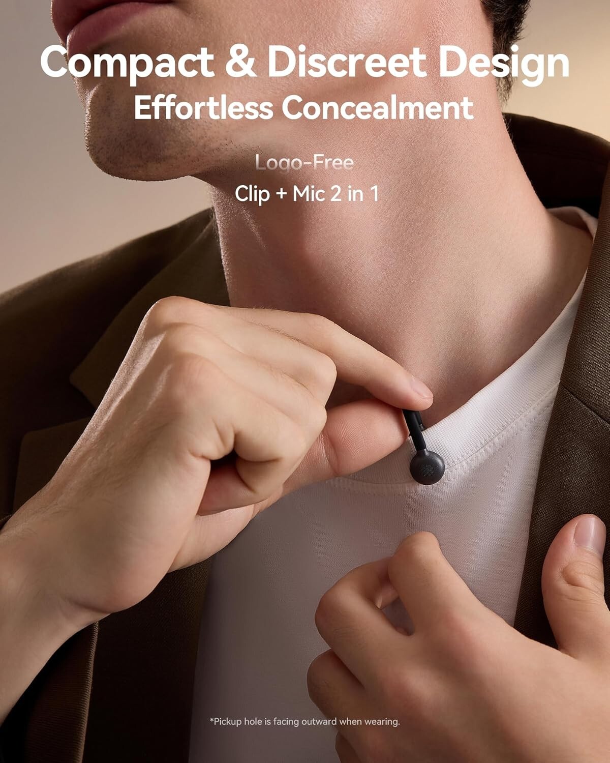 Hollyland Lark M2S Mini Combo (Camera RX+Type-C RX) Wireless Lavalier Microphone