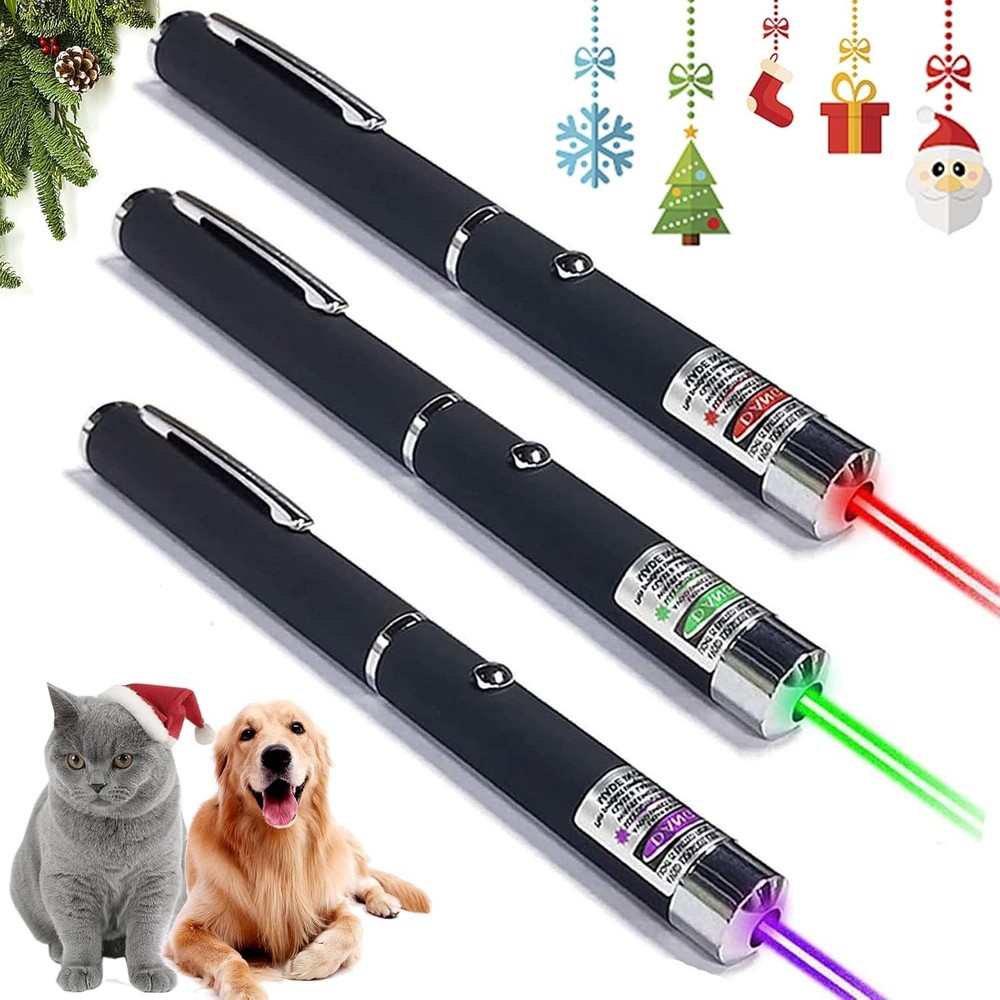 High-Quality Laser Pointer Set for Cats & Dogs - Essential Indoor Training Tools