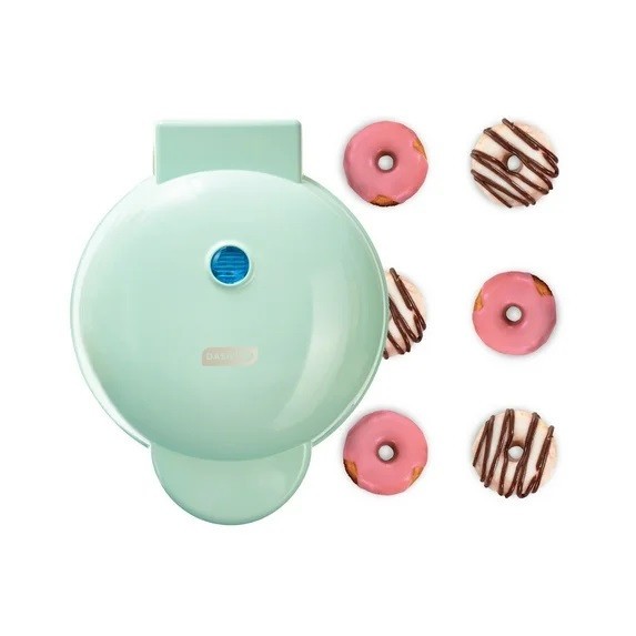 DASH Mini Donut Maker Machine for Kid-Friendly Breakfast, Snacks, Desserts - NEW