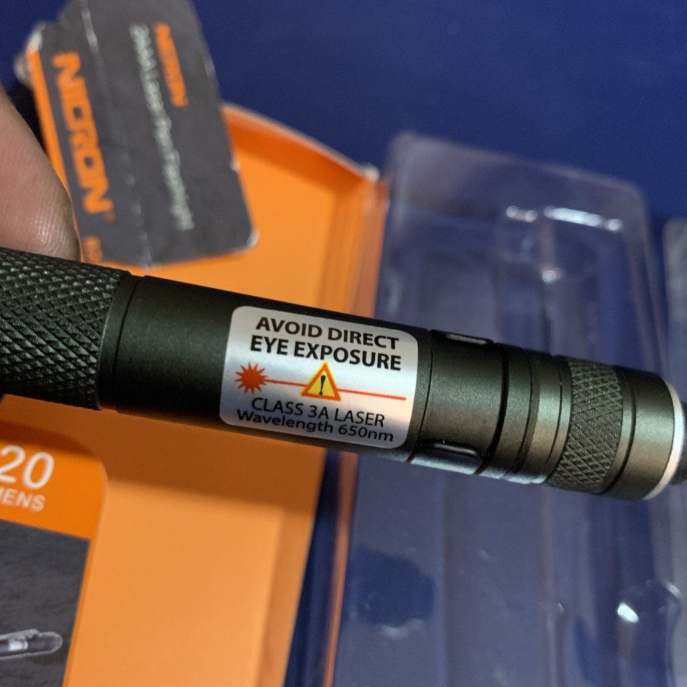 Nicron B24 Laser flashlight Pen Light