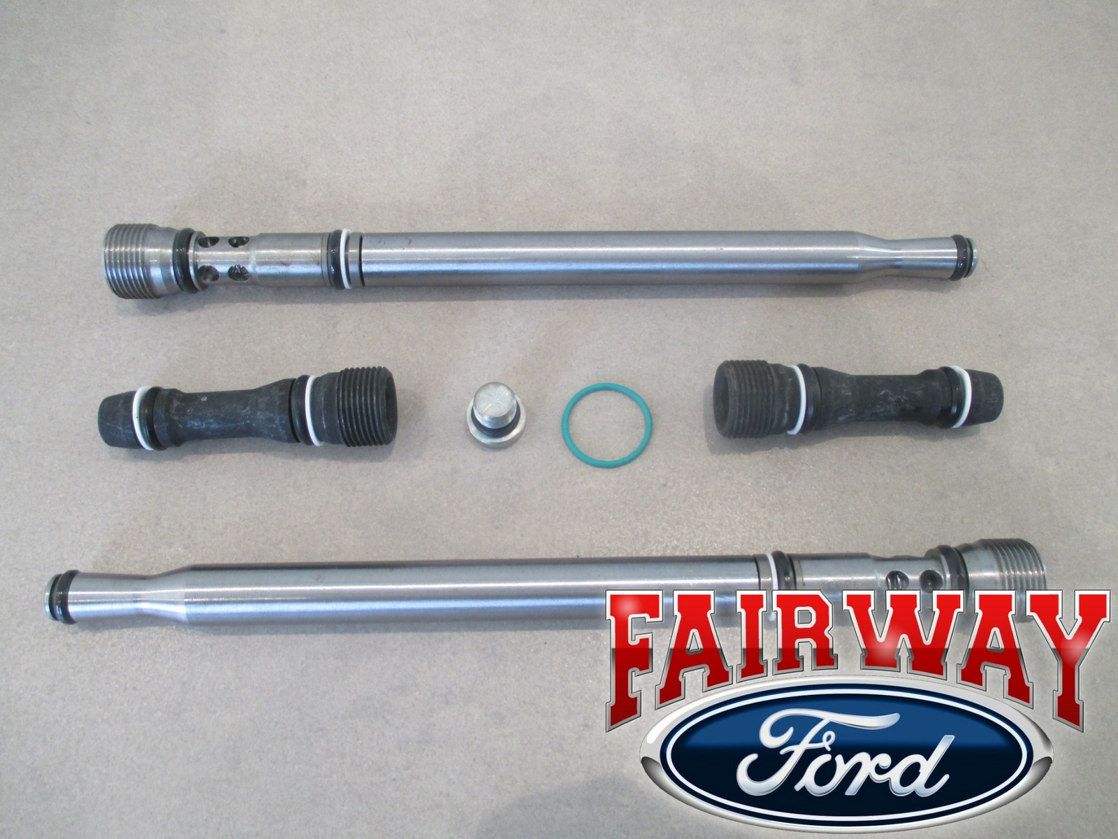 Late 04 thru 10 OEM Ford 6.0 Diesel Fuel Stand Pipe & Dummy Plug Kit - UPDATED