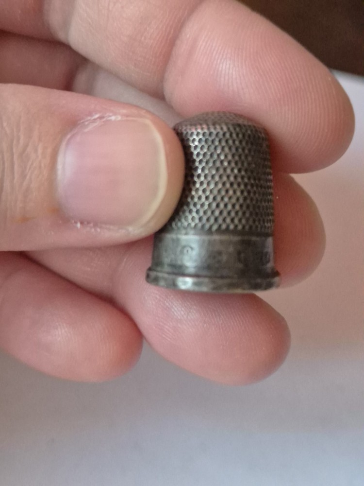 Antique Silver Thimble Hallmarked