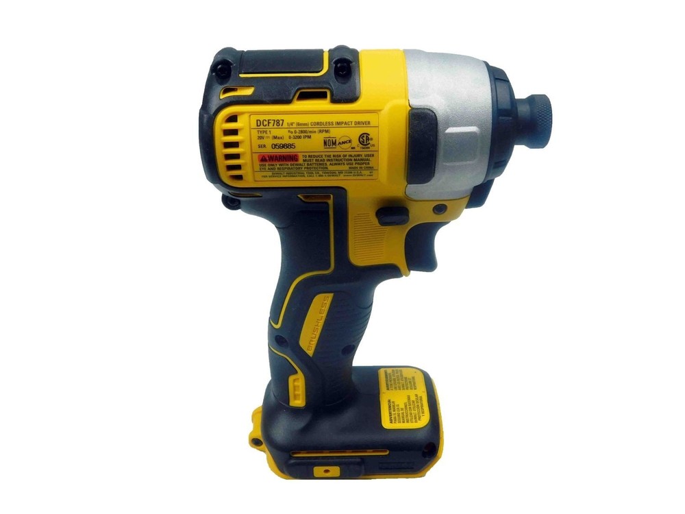 DeWalt DCF787B 20V 1/4" Variable Speed Cordless Impact Driver (Tool Only)