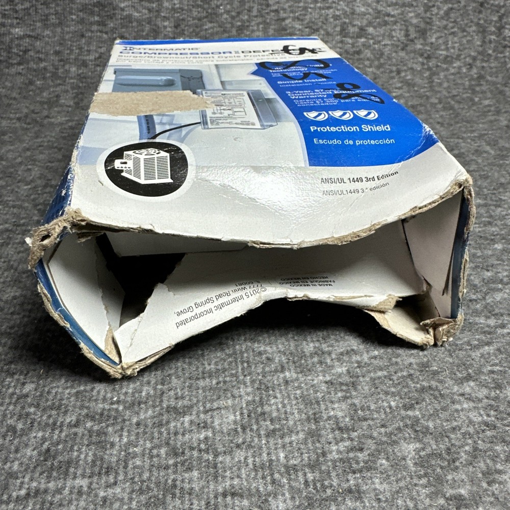 Intermatic Compressor Defender CD1-024R K Surge Protector NEW OPEN BOX