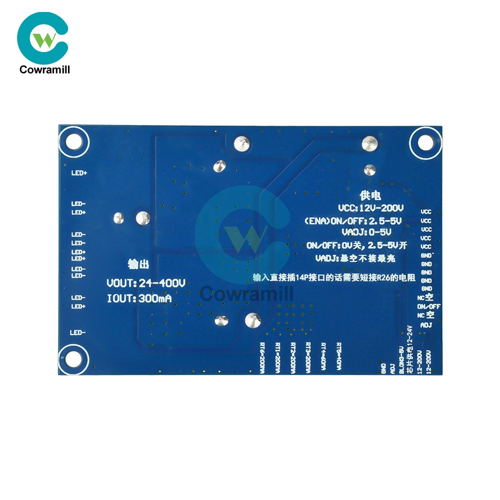 32-100 Inch LED LCD TV Backlight Boost Step Up Constant Current Driver Board