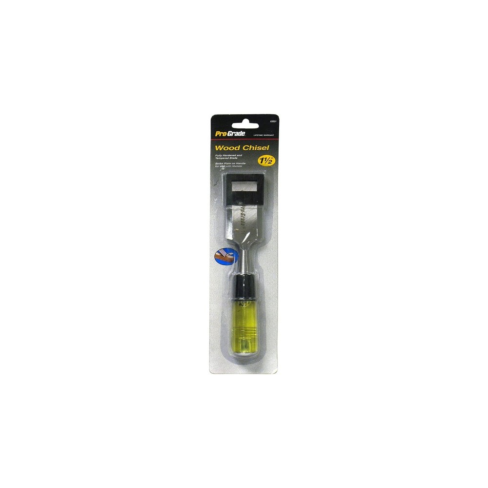 Prograde 1 1/2" WOOD CHISEL,63031 1" Classic