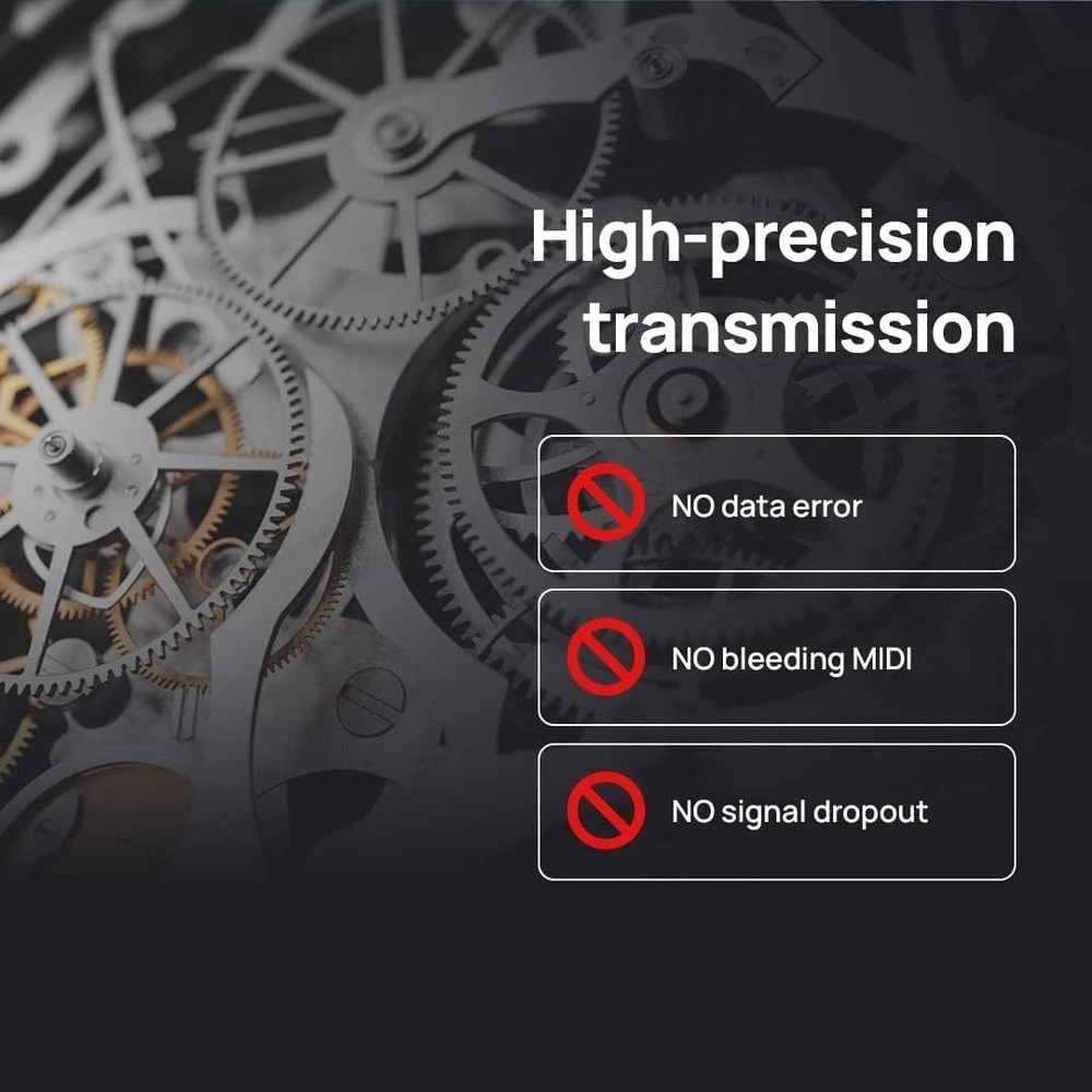 MIDI Thru5 - Optocoupler Technology for Error-Free Sync