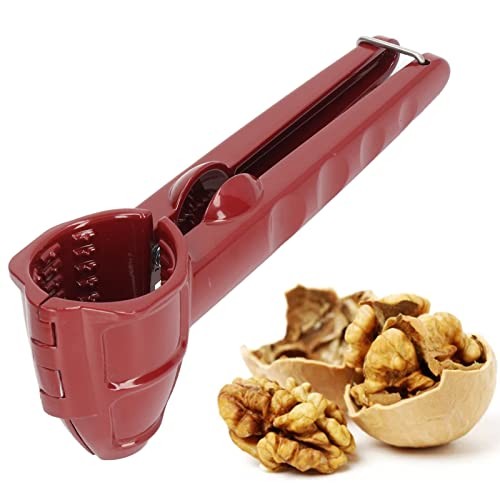 Stainless Steel Walnut Cracker Opener Tool Multifunction Nutcracker with Non