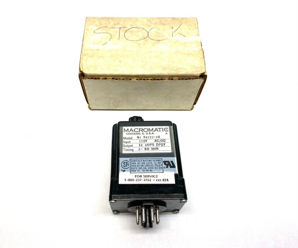 Macromatic SS 50222-16 Solid State Time Delay Relay