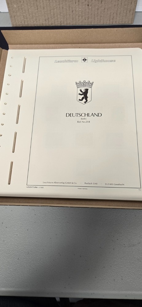 Lighthouse SF Illustrated Album Pages Berlin 1960-1969 - - New