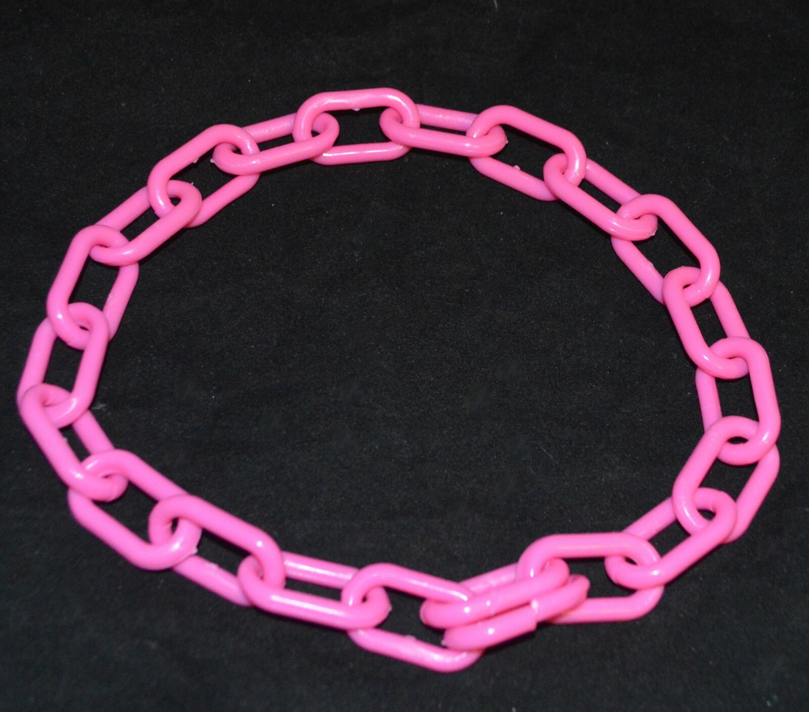 PLASTIC CHAIN GOAT ANIMAL COLLARS 1 1/2" X 3/4" LINKS 20" LONG