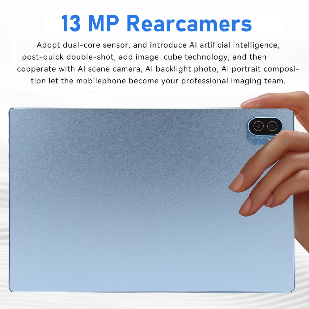 High Performance Tablet 12GB+512GB Large Storage 8 Hour Usage Long Batte