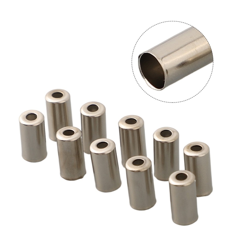 50Pcs Brake Cable End Cap 5mm Bicycle Cable Housing Ferrules Practical