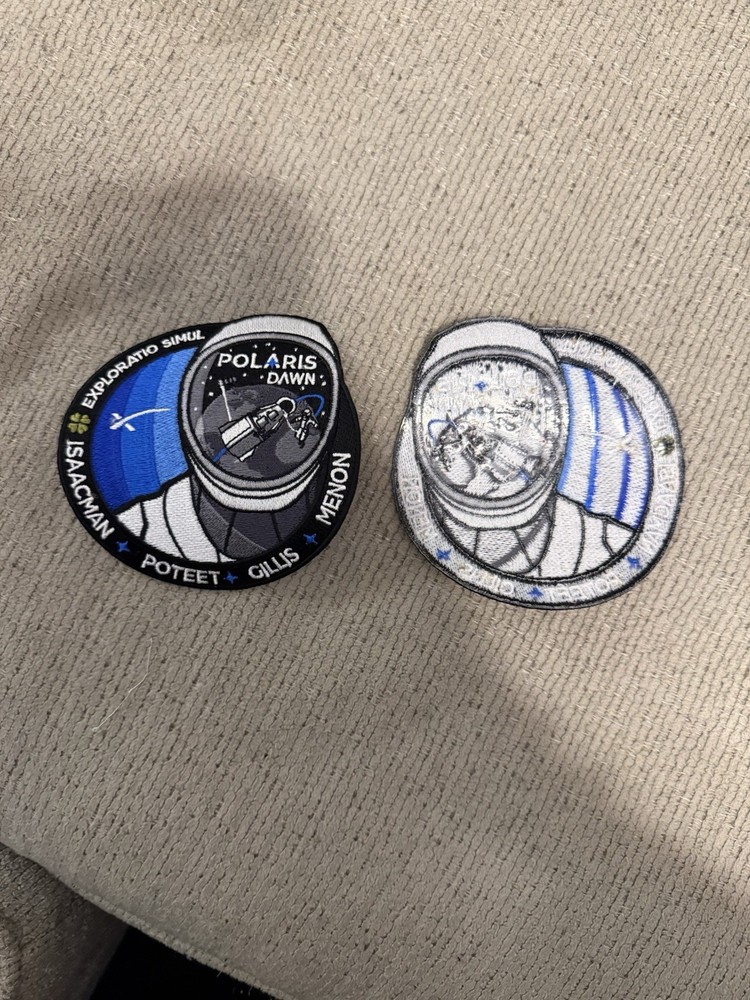 Authentic Employee Only SpaceX Mission Patch Polaris Dawn