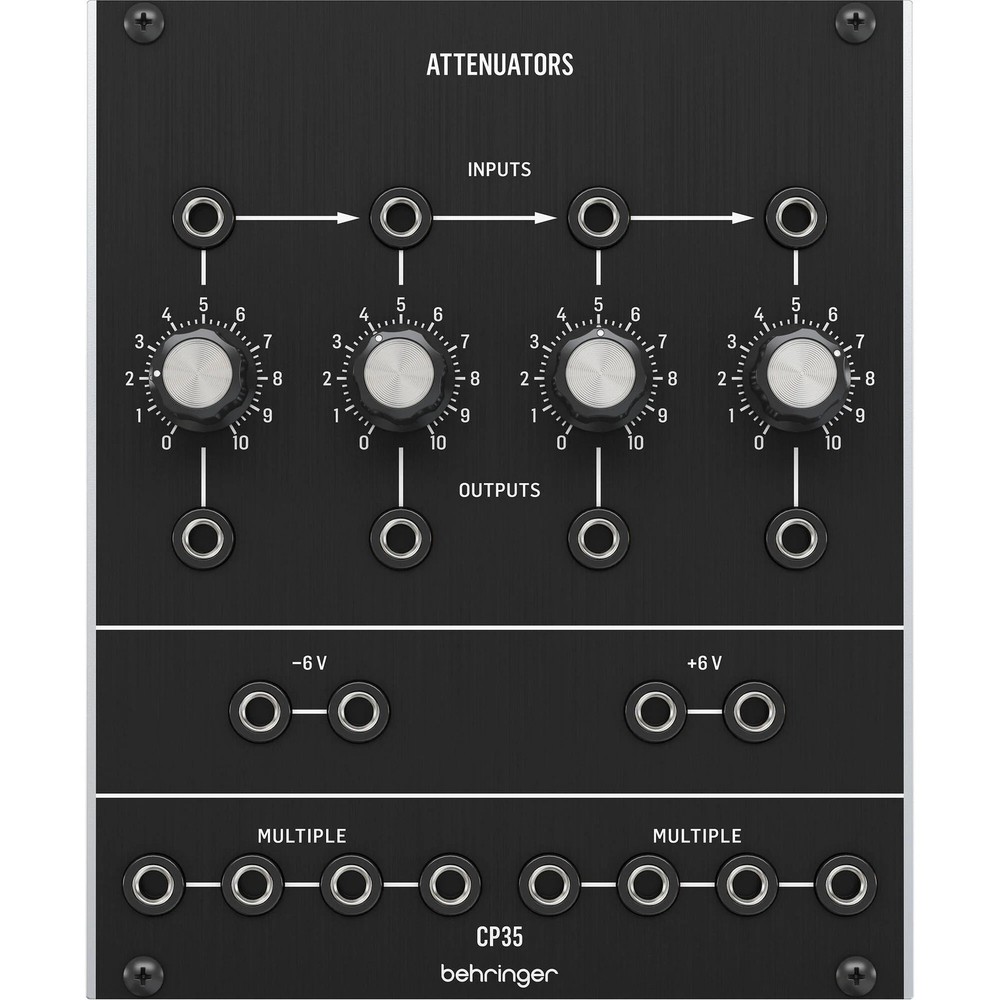 Behringer CP35 Attenuators - Analog Attenuator and Multiples Eurorack Module