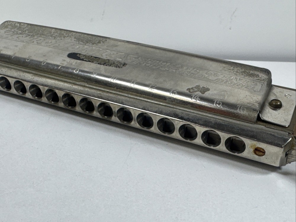 VTG 60's M. Hohner 64 Chromonica 4 Chromatic Octave Pro Model Harmonica