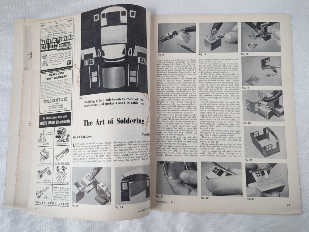 Model Railroader September 1951 Vol. 18 No. 9