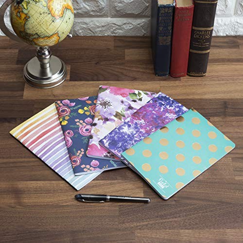Pocket Notebook/Journal - - Assorted Patterns - Lined Memo Field Note 5"x8"
