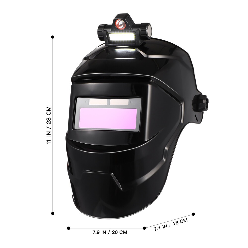 New Welding Helmet Mask Auto Darkening Welder Arc Tig Mig Grinding Solar Powered