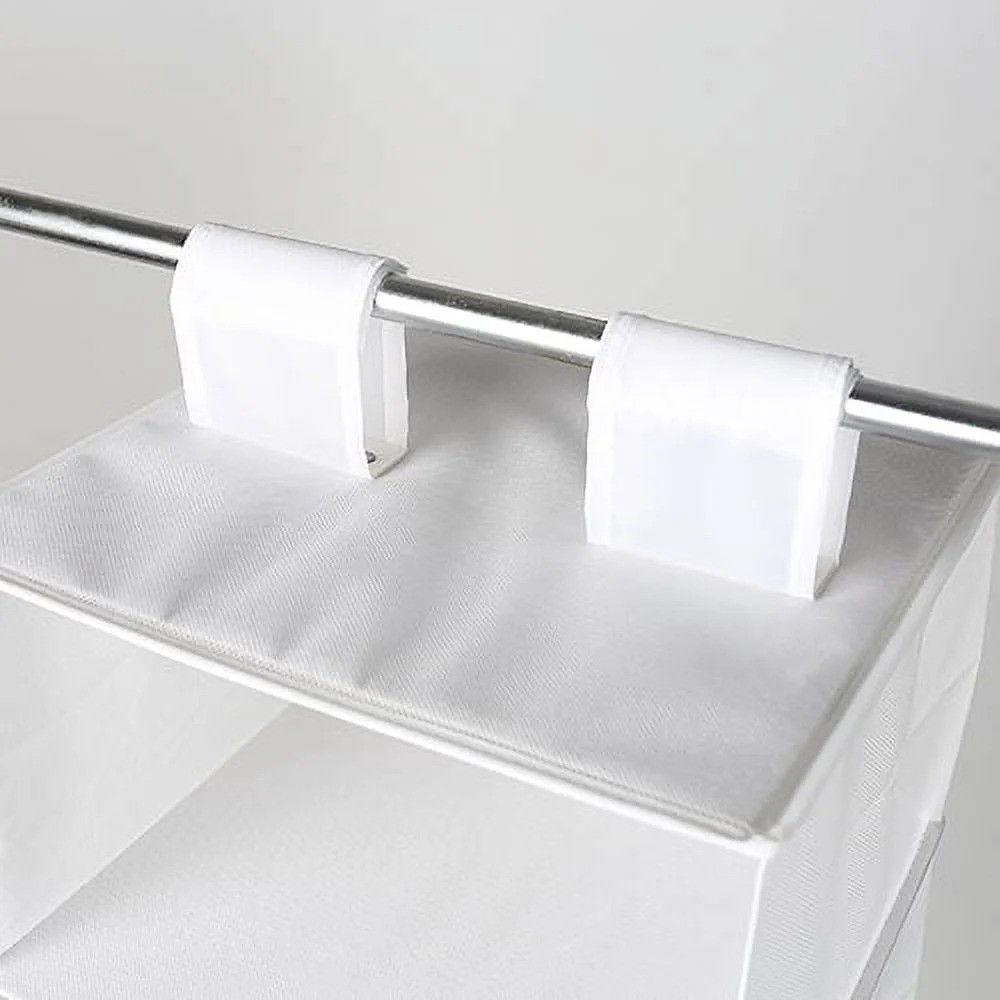 6 Shelf Hanging Closet Organizer Storage with Non Woven Fabric for Adult and