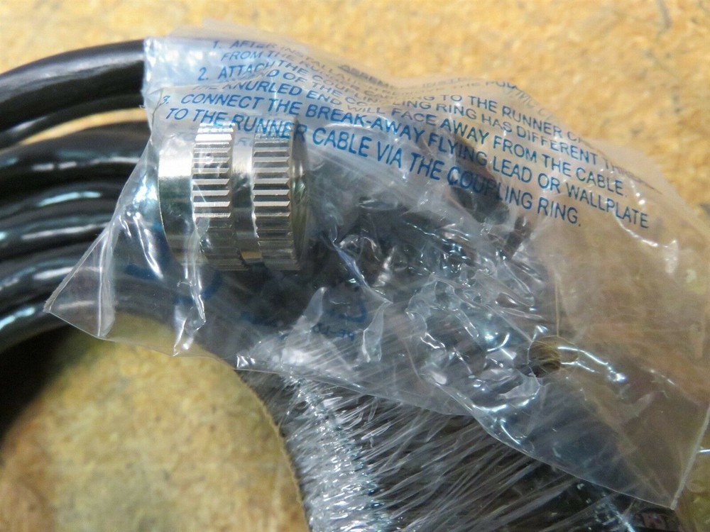 RapidRun 60011 25' Mulit-Format Plenum Runner Cable Digital New.