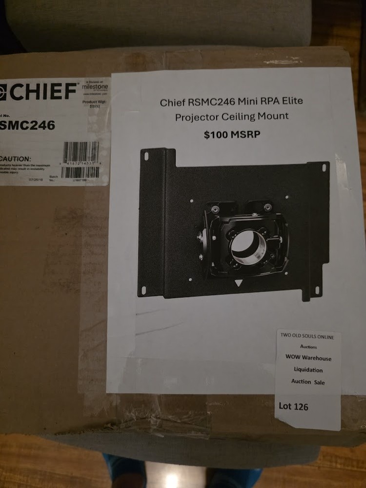 Chief RSMC246 Mini RPA Elite Projector Ceiling Mount