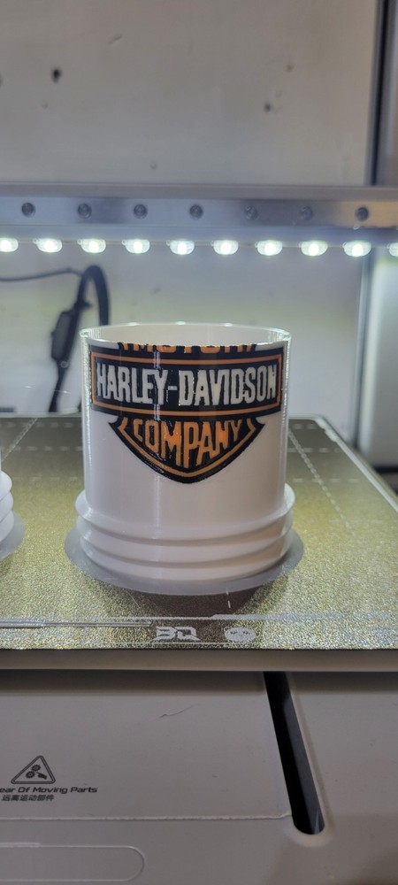 18 inch 3d Printed Lightup Sparkplug Harley Inspired