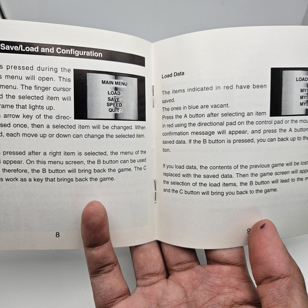 Myst 3DO Instruction Booklet Manual Authentic Only